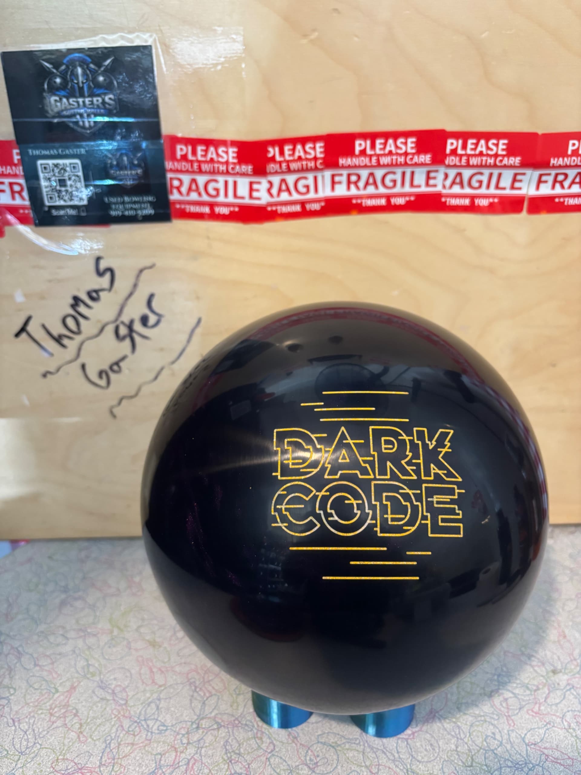 15LB Storm Dark Code - Fully Plugged
