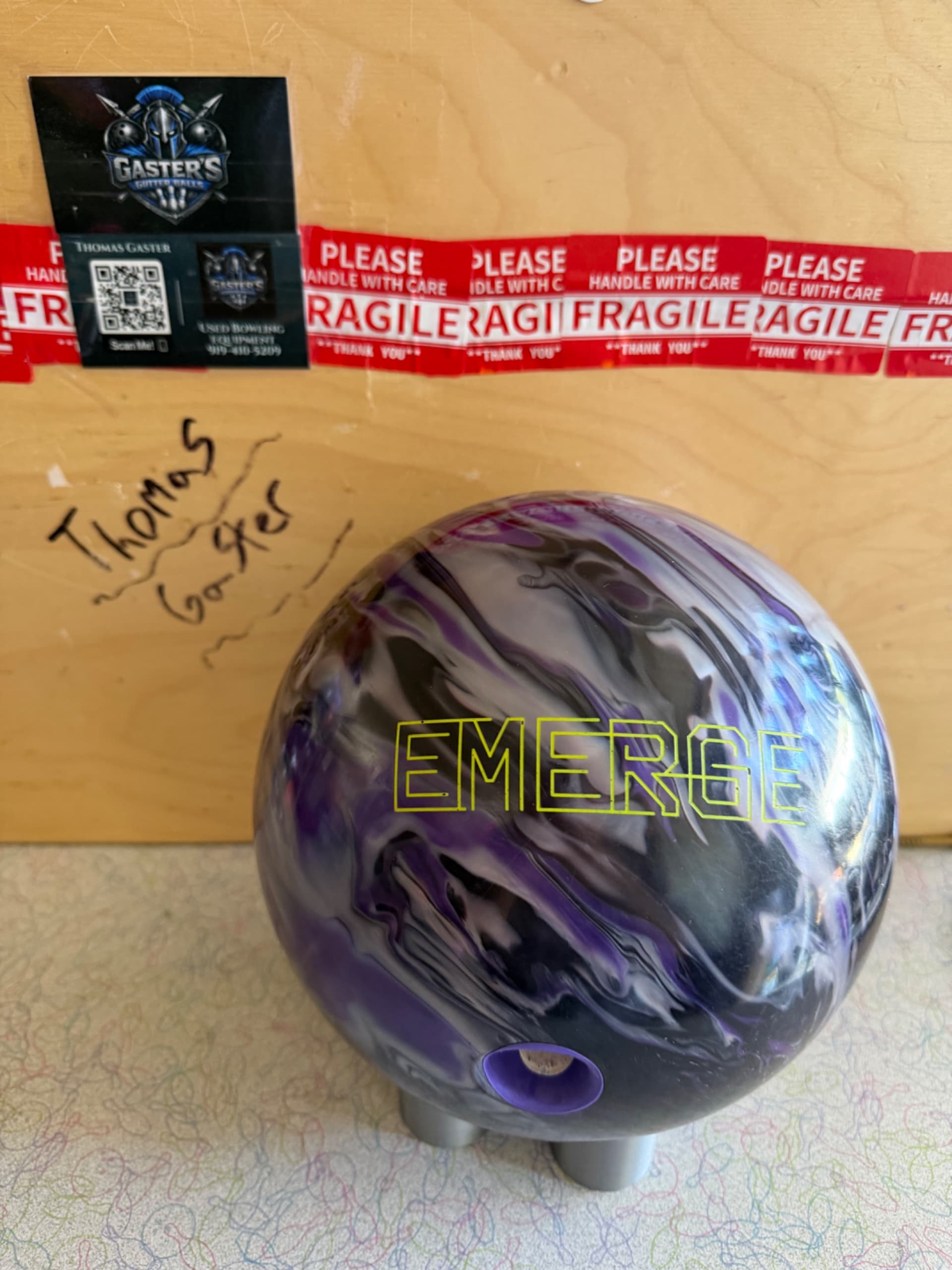 15LB Ebonite Emerge Hybrid