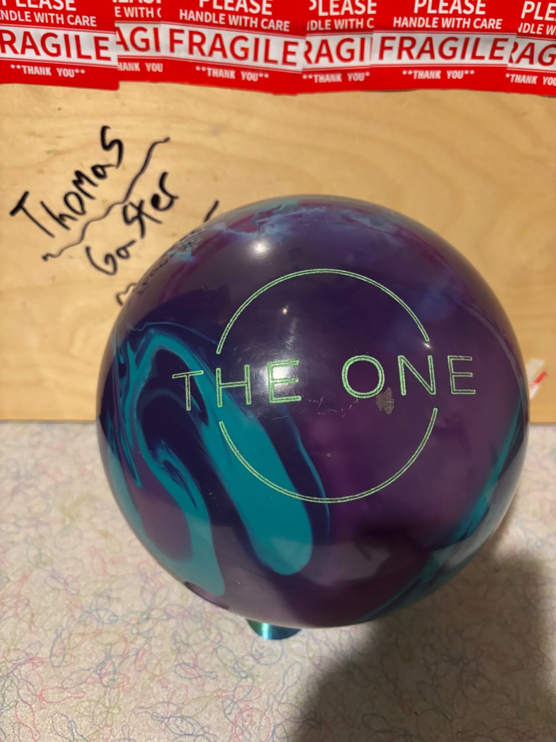 15LB Ebonite Original The One