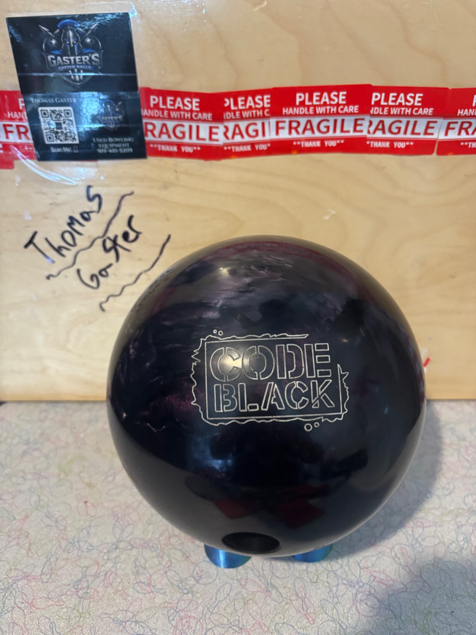 15LB Storm Code Black