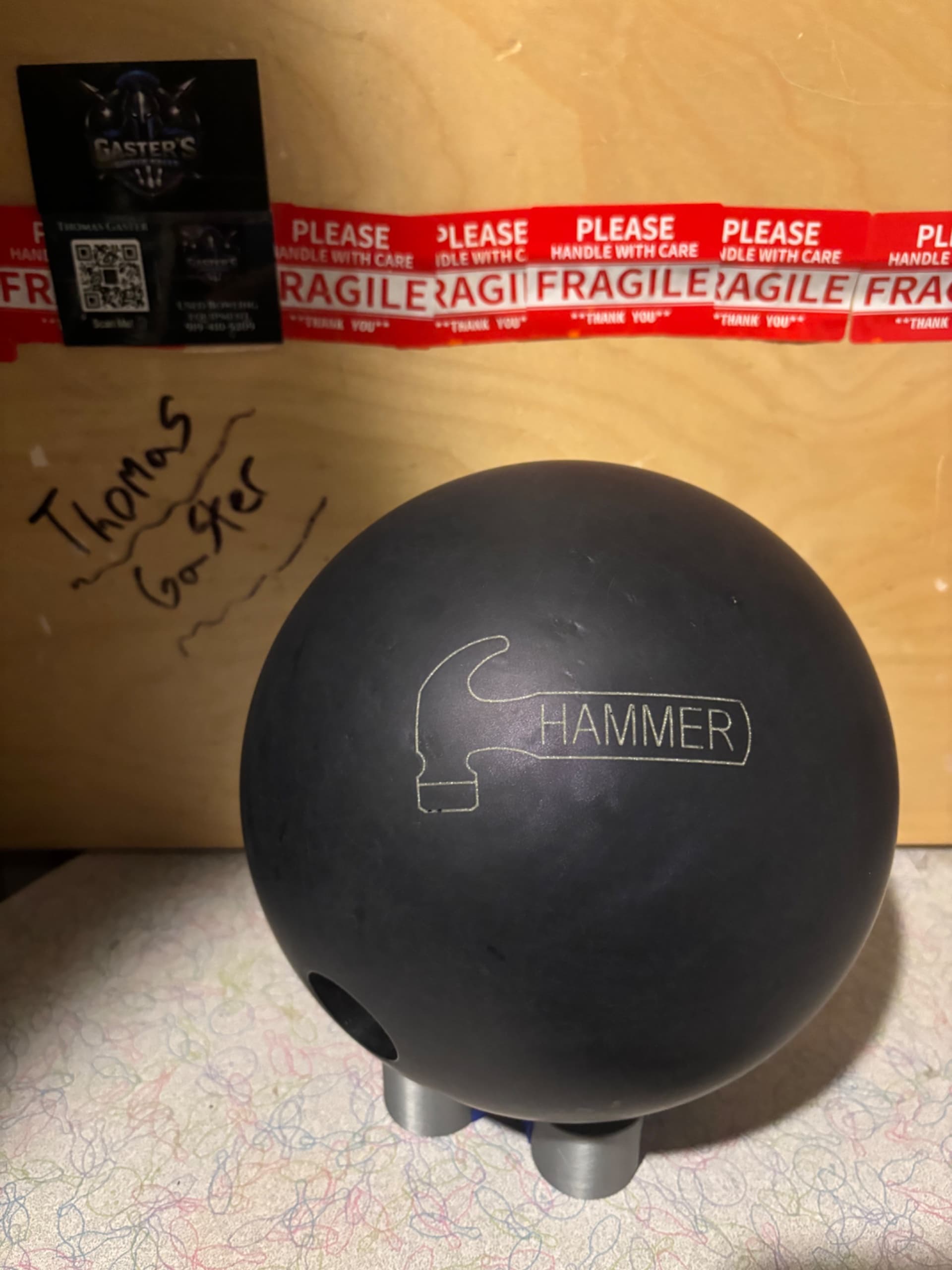 16LB Hammer Black Urethane 78D